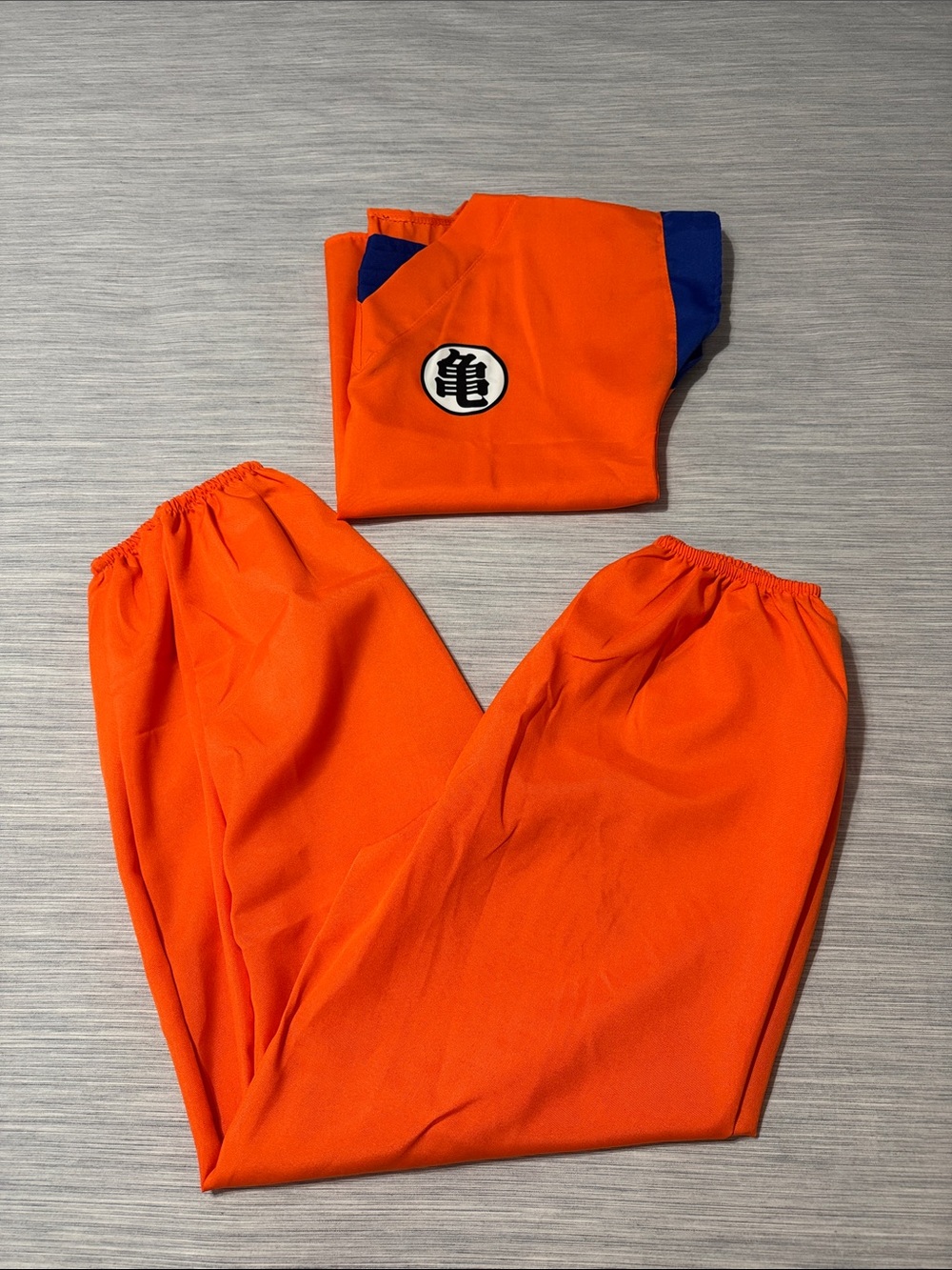 Dragon Ball Z Goku Costume Teen Men's Size Small Cosplay Gi Top & Pants Set New
